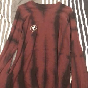 Red Vans long sleeve